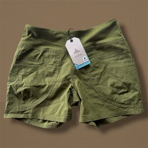 prAna Outdoor Hiking Shorts NWT Kanab Short Fern Green Climbing Gorpcore Cargos